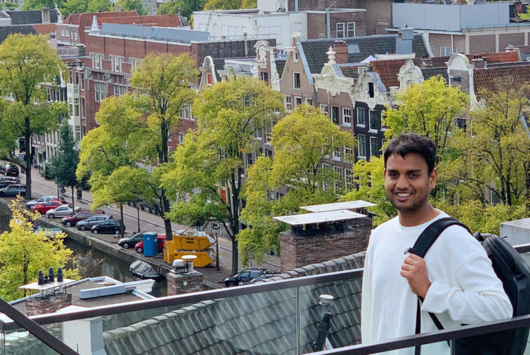 arpit in amsterdam