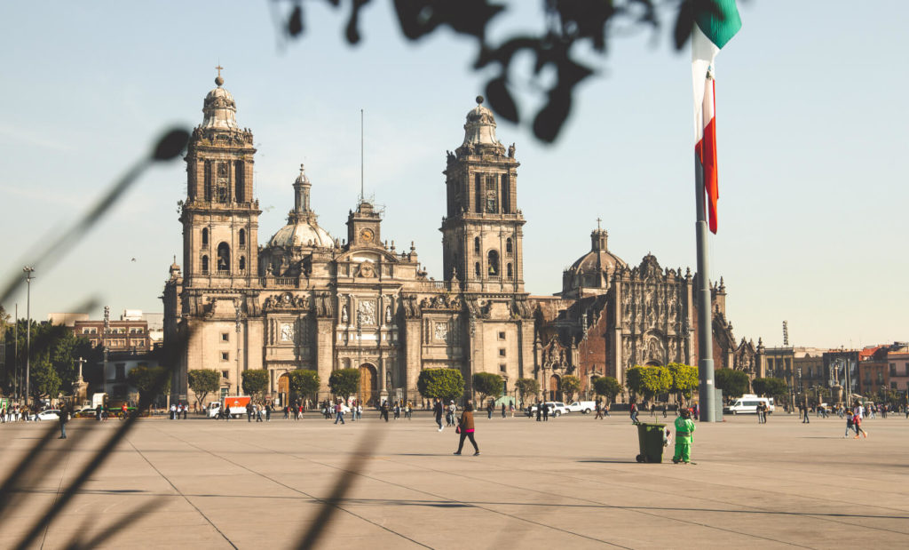 square in mexico city