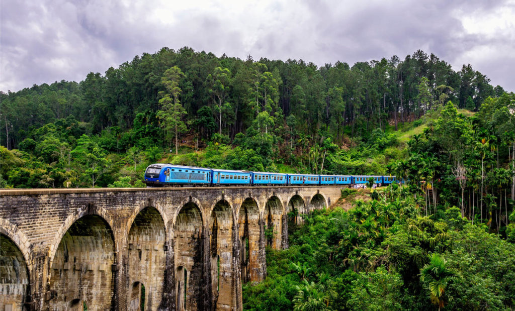 train going through sri lanka